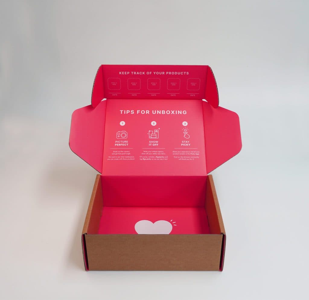 Integrated folding box for Gopicky