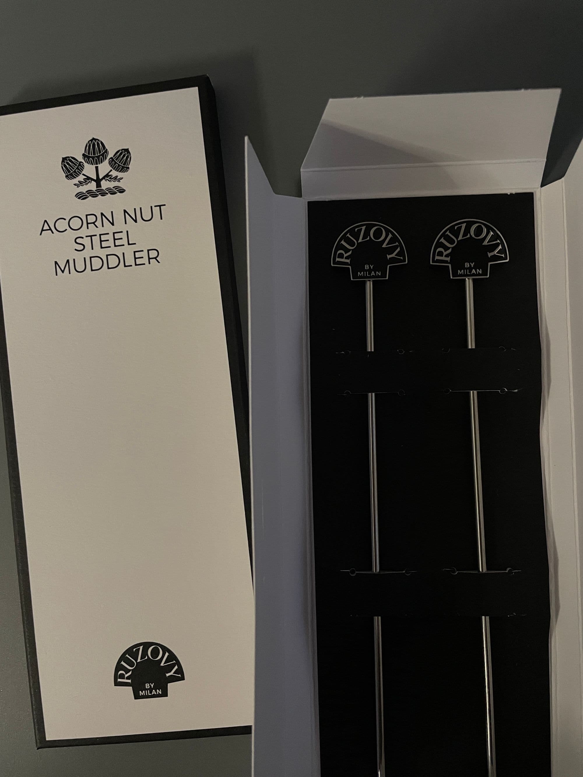 D-Type Flat Box <RUZOVY> Muddler Gift Packaging Eco-Friendly Packaging Production Review
