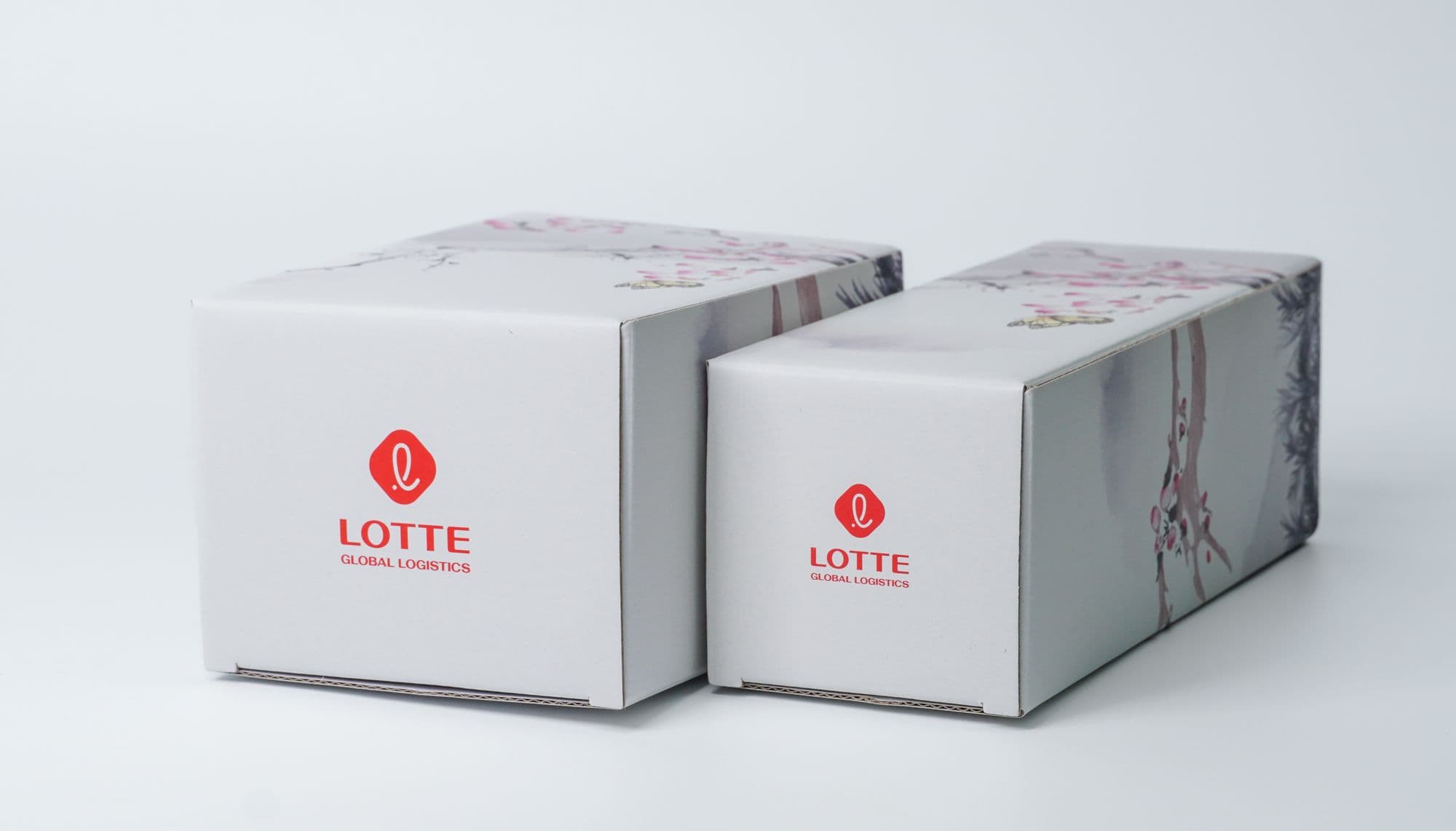 Holiday Gift Box Packaging Production Story for Lotte Global Logistics
