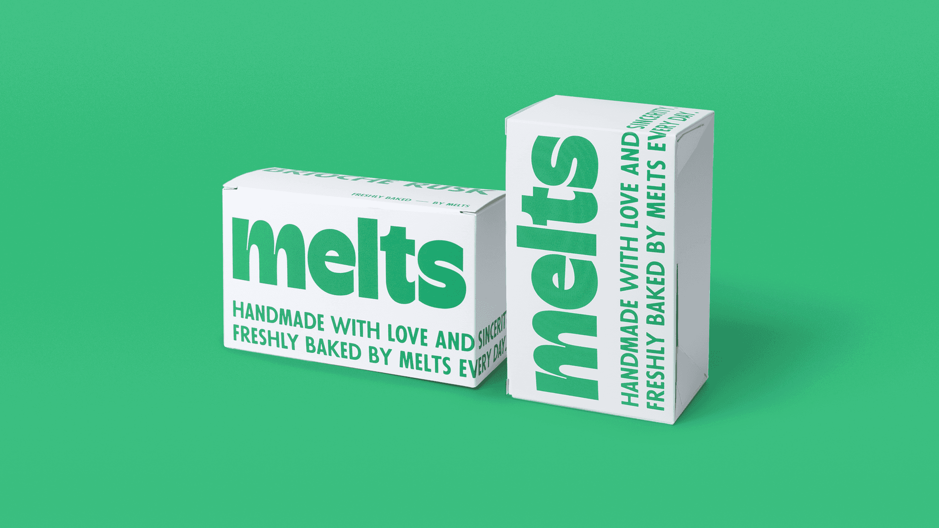 Dessert Packaging Box <melts> Jeju Hamdeok Cafe Bakery Packaging