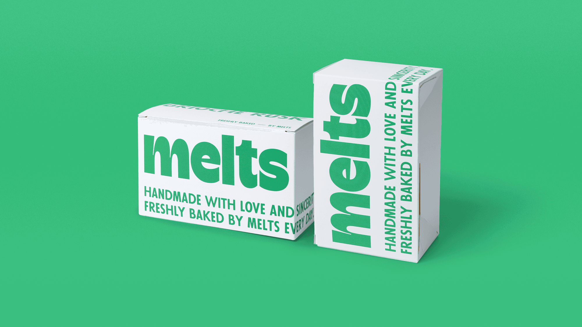 Dessert Packaging Box <melts> Jeju Hamdeok Cafe Bakery Packaging