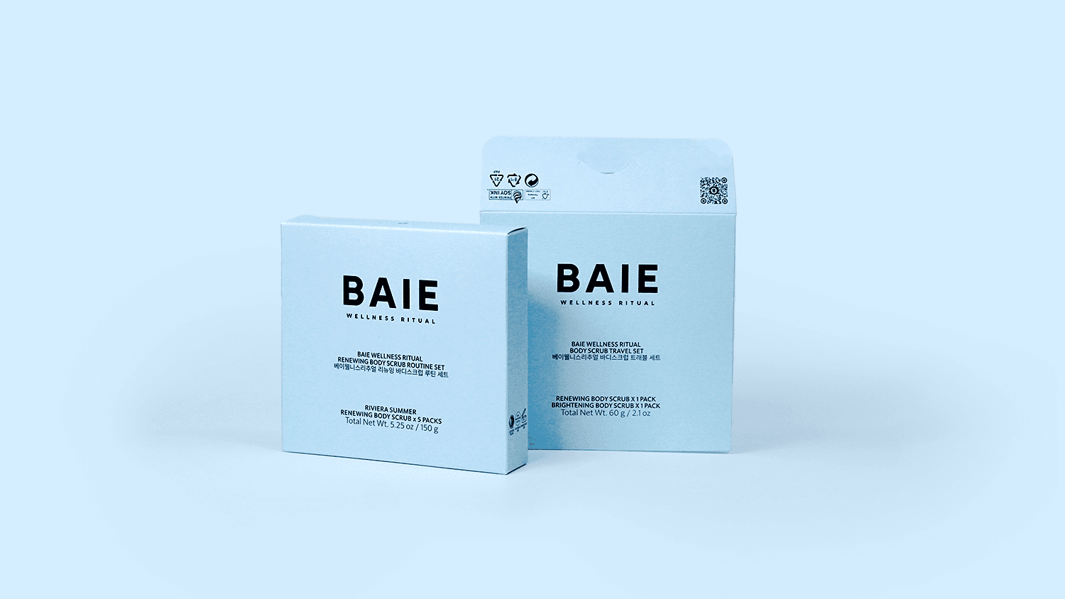 Cosmetic packaging - white skincare boxes