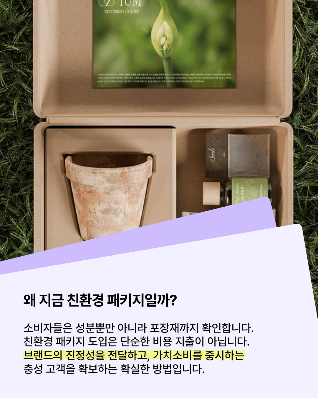 친환경 패키지가 브랜드 경쟁력이 되는 이유