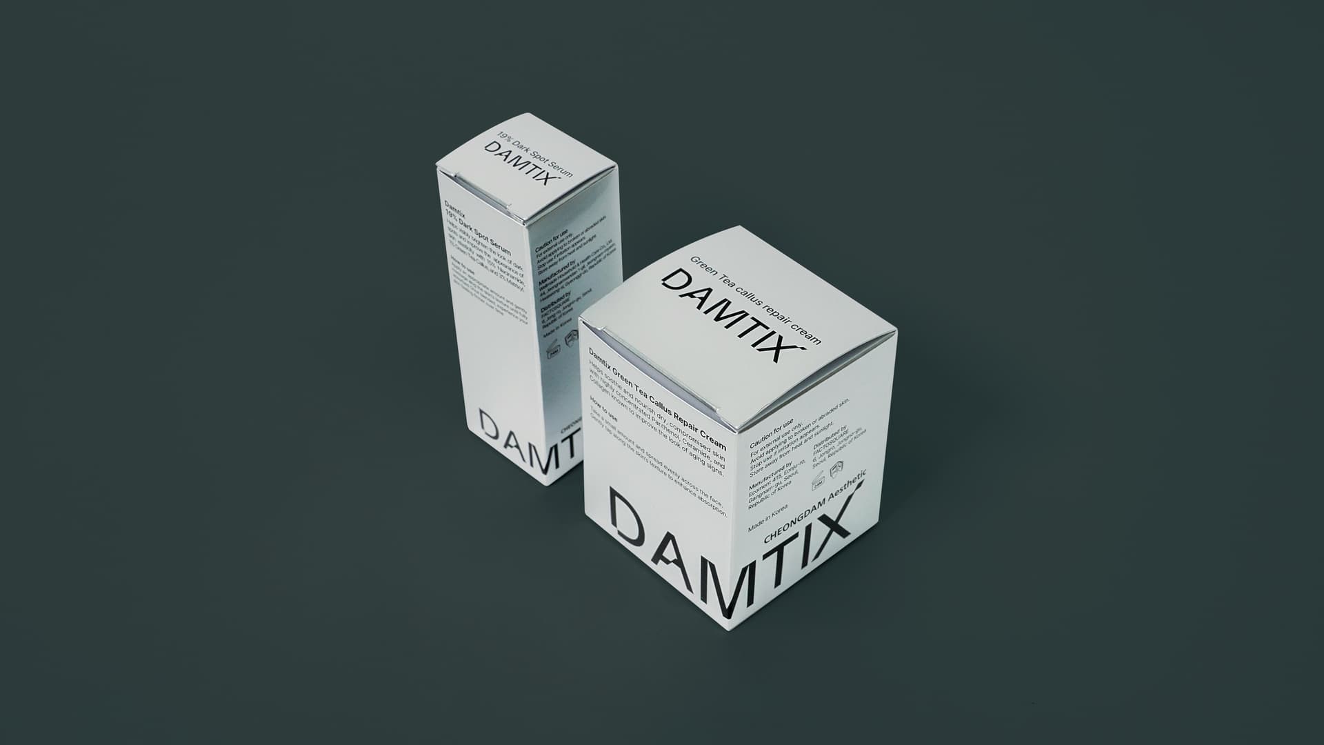 컬러 인쇄 없이도 진열대에서 돋보이는 프리미엄, <담틱스x팩토스퀘어>의 은증착 화장품 단상자 제작 후기