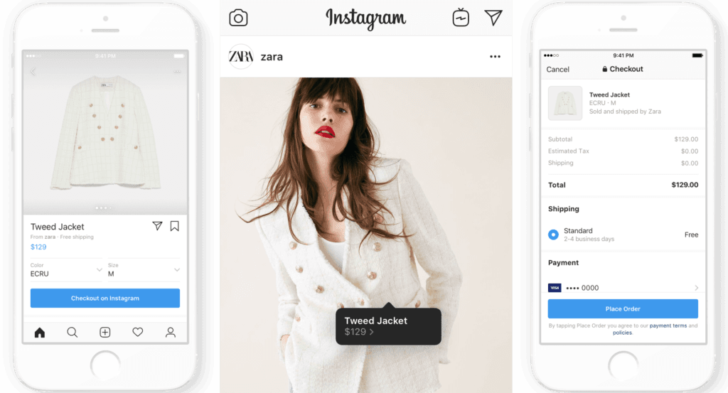 인스그램 비즈니스 또는 판매 페이지