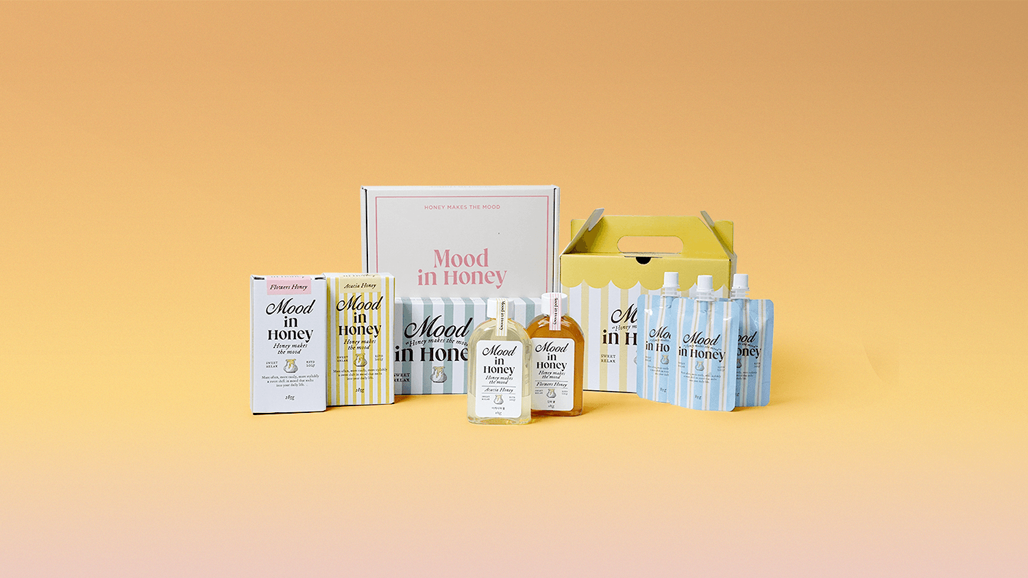 Packaging Production Review for Mood in Honey: 4 Sweet Honey Boxes Filled with a Soft, Charming Mood